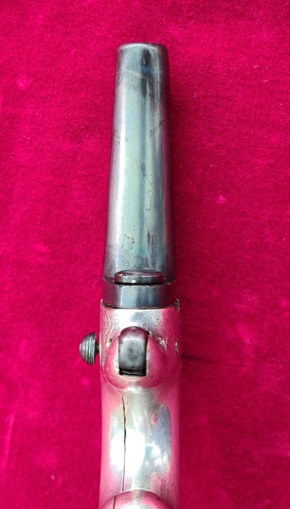 A scarce early model American Moore's patent .41 rimfire Derringer. Circa 1861-1863. Ref 3882.